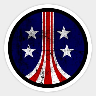 USCM Stars and Stripes Sticker